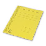 Skoroszyt Papierowy Bez Fałdy Żółty /Bigo