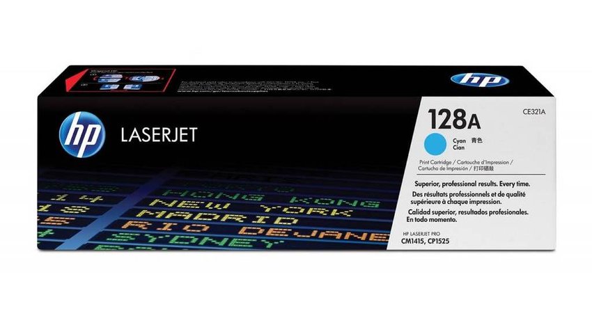 HP 128A [CE321A] CP1525/CM1410/CM1415 Cyan (Oryg.)