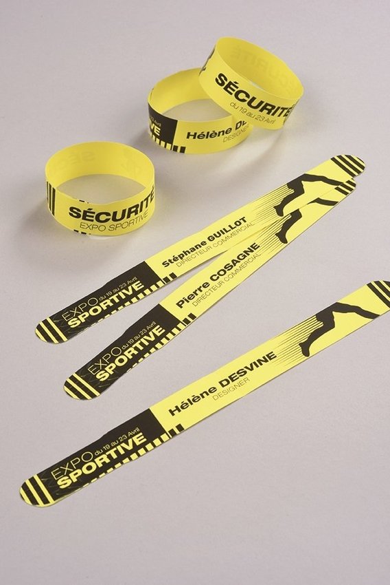 Etykiety Identyfikacyjne Na Rękę Poliestrowe 265x18 mm 100 szt. Żółte Avery L4001-10