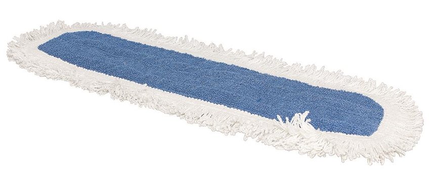 Mop Z  mikrowłókna Duotex Czyści Na Sucho I Mokro Niebieski