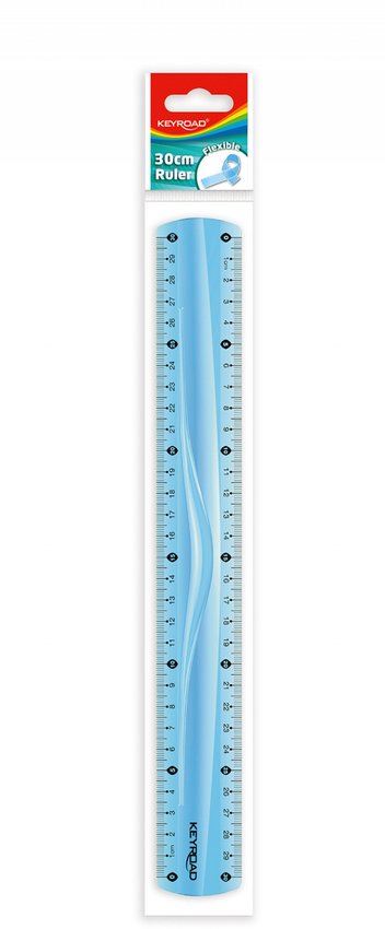 Linijka Keyroad 30Cm Elastyczna Zawieszka mix