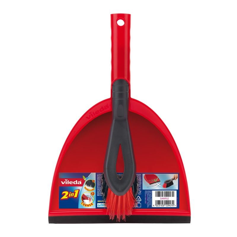 Zmiotka + Szufelka Plastikowa 2w1 /Vileda