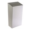 Kosz Na Śmieci z Pokrywą Wiszący 50L Stal Szlachetna Mat /Faneco