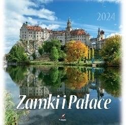  Kalendarz 2024 Zamki i pałace 33X33cm