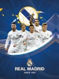 Zeszyt A5 32K 3 Linie MO Kolor Real Madrid 2 /Astra 102016016