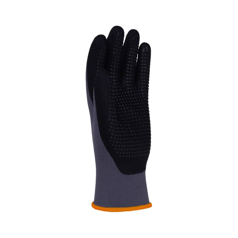 Rękawice Donau Safety Flex-Dotted Kat. II Rozm. 7 Szare /DONAU SAFETY