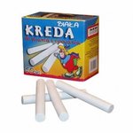 Kreda Szkolna M8 Okrągła 50szt. Biała /Mar-Bor