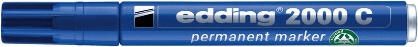 Marker permanentny e-2000c EDDING 15-3mm niebieski