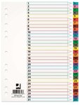 Przekładki Pap. A4 Numeryczne 1-31 Białe /Q-Connect