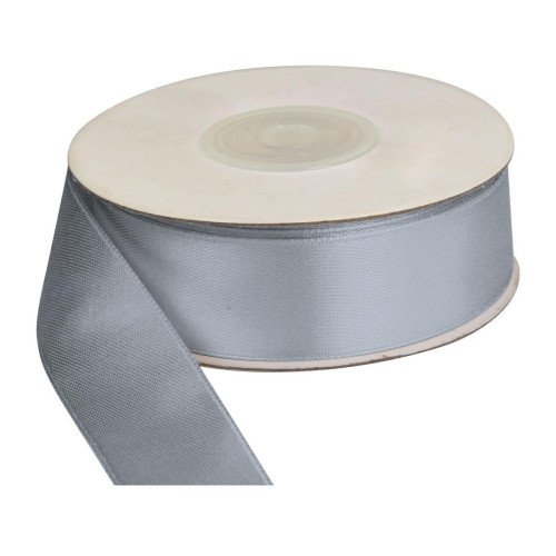 Wstążka Dekoracyjna 25mm x 25m Srebrna
