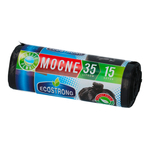 Worki Na Śmieci LDPE 35L A'15 Czarne /Sipeko