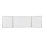 Tablica Tryptyk  Suchościeralna Magnetyczna Biała Rama Aluminiowa Prestige 120x90 cm /Memobe