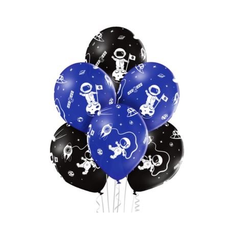 Balony D11 Spaceman, 6 szt.  /GoDan