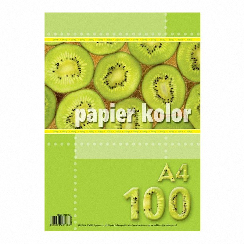 Papier Xero A4 A'100 80g Popielaty /Kreska