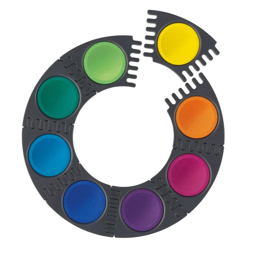 Farba Szkolna Connector Niebiesko-Zielona Faber-Castell