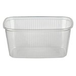 Pojemniki PP czworokątne 250ml 100szt.  /Papstar