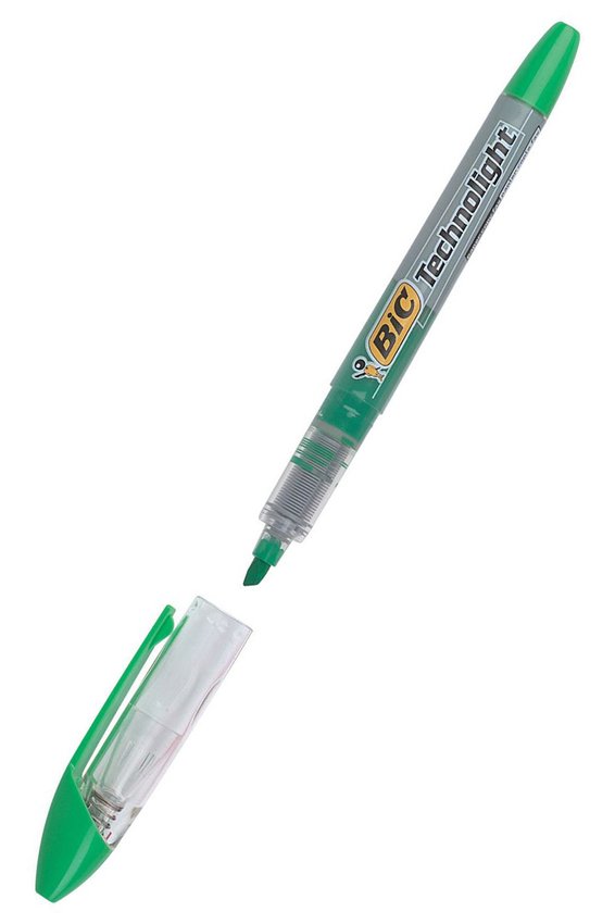 Zakreślacz Bic Technolight Zielony