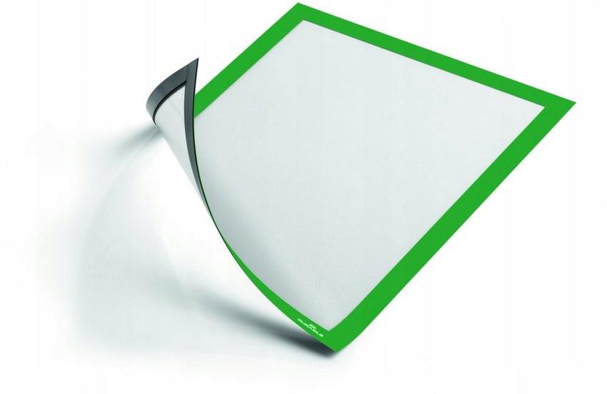 Ramka Magnetyczna Duraframe Magnetic A4 5szt. Zielona /Durable 486905