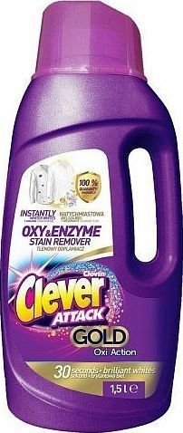 Odplamiacz Płyn 1,5L Attack Gold /Clever