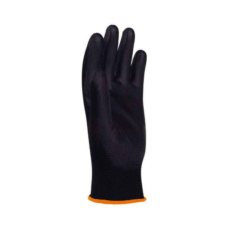 Rękawice Donau Safety Pu Black Kat. II Rozm. 7 Czarne /DONAU SAFETY