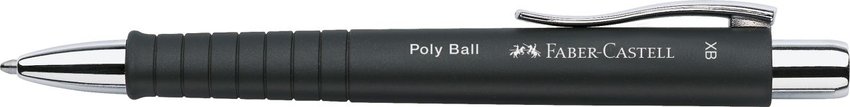 Długopis Poly Ball Xb Czarny Faber-Castell