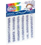 Diamenciki samoprzylepne Fiorello GR- DS07 małe fioletowe w paskach