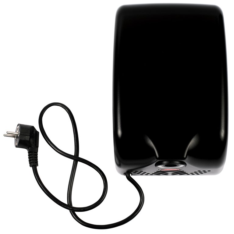 Suszarka do rąk 1350 W PASSAT V czarna / Faneco