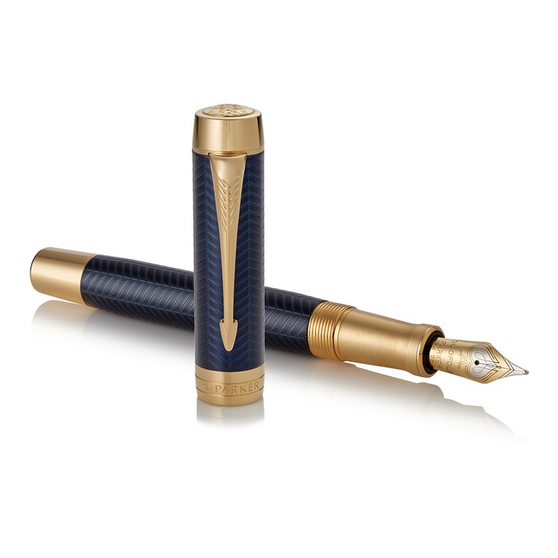Parker Pióro Wieczne Duofold Prestige Blue Chevron GT FP (F) [1931369]