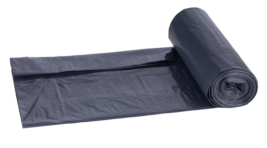 Worki na śmieci DONAU ECO mocne (LDPE), 60l 10 szt., czarne