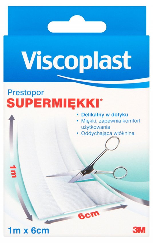 Plastry Do Cięcia 1m x 6cm 1 op. /Viscoplast