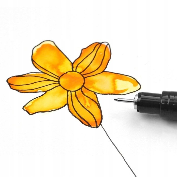 Cienkopis Pointliner Colour 0,4 mm Czarny  /Pentel