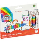 Kredki Fiorello świecowe 12 kol. JUMBO