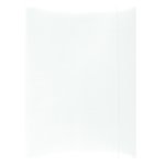 Teczka Z Gumką Office Products Karton A4 300Gsm 3-Skrz. Biała