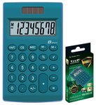 Kalkulator kieszonkowy TOOR TR-252-B 8-pozycyjny &#8211 2 typy zasilania