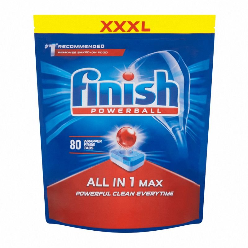 Tabletki Do Zmywarki Powerball All In 1 Max A'80 Finish Regular