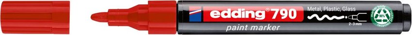 Marker olejowy e-790 EDDING PCR czerwony