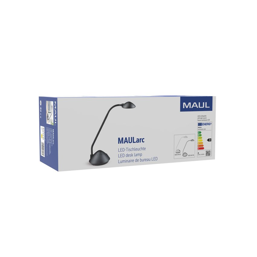 Lampa Biurkowa Led Maularc Czarna