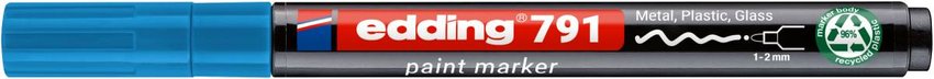 Marker olejowy e-791 EDDING PCR jasnoniebieski