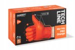 Rękawice Nitrylowe Bezpudrowe Pomarańczowe XL 90szt. Max Grip PRO /Medasept