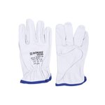 Rękawice Robocze Donau Safety Skóra Kozia Rozm. 8/M Białe /DONAU SAFETY