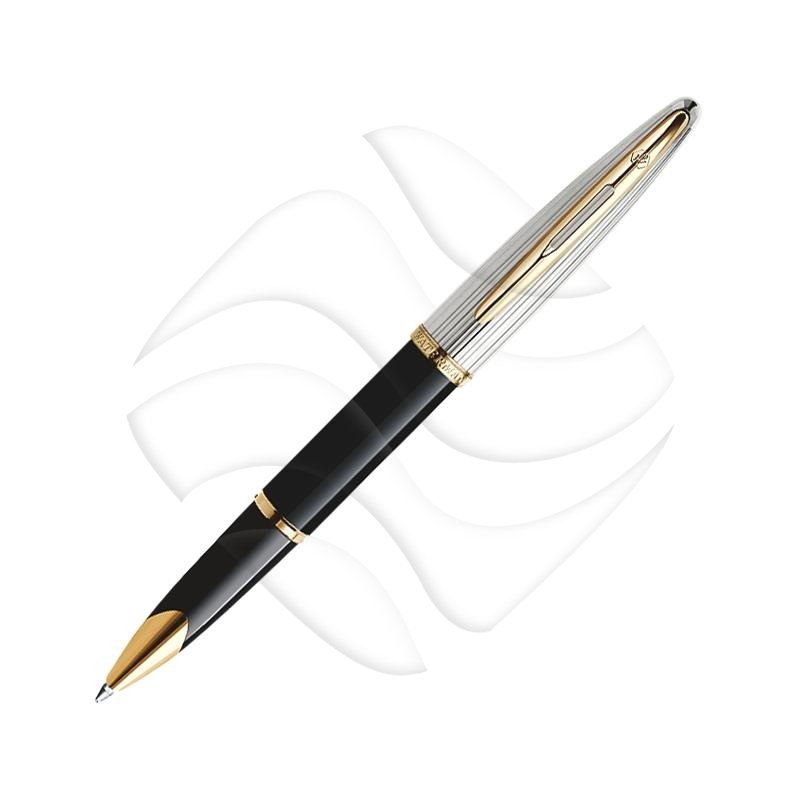 Waterman Pióro Kulkowe Carene Deluxe Czarny GT RB [S0699980]