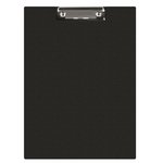 Clipboard A4 PVC Zamykany Czarny /Q-Connect