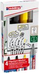 Zestaw markerów do efektów na flipchartach e-385 e-380 i e-383 EDDING 4 szt., mix kolorów