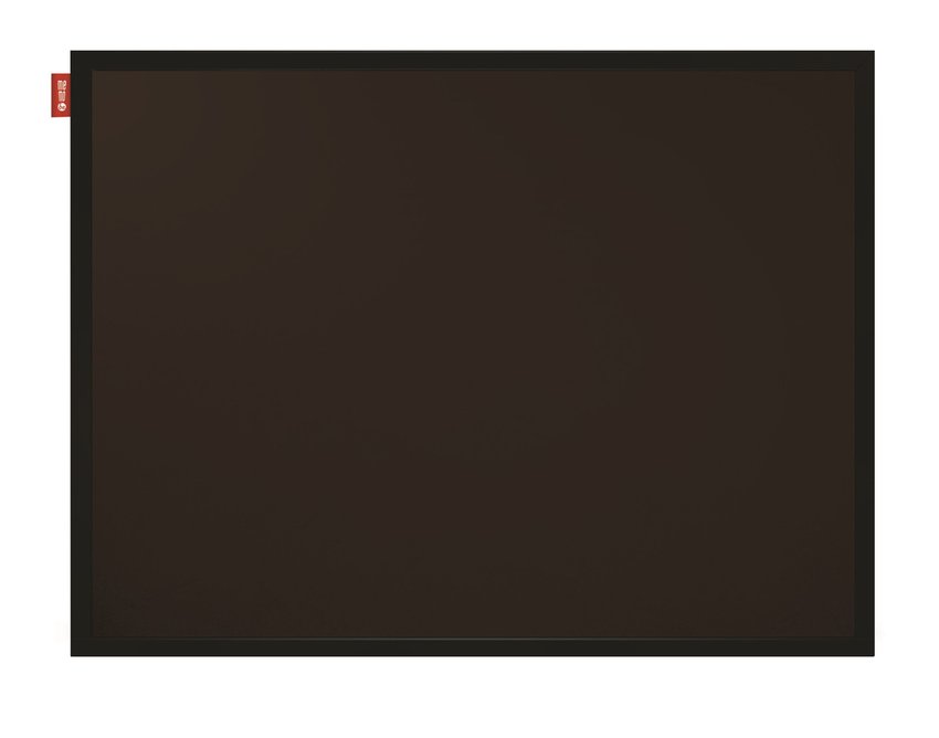 Tablica Kredowa Memobe Czarna, Rama Drewniana Lakierowana Czarna, 80X60 cm