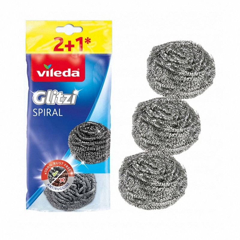 Zmywak Stalowy Glitzi Spiral A'3 / Vileda