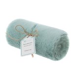 Futro Pluszowe 15cm x 1m Miętowe  / DpCraft