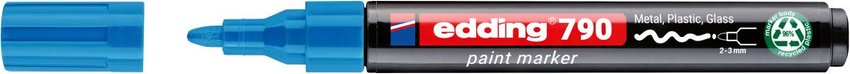 Marker olejowy e-790 EDDING PCR jasnoniebieski