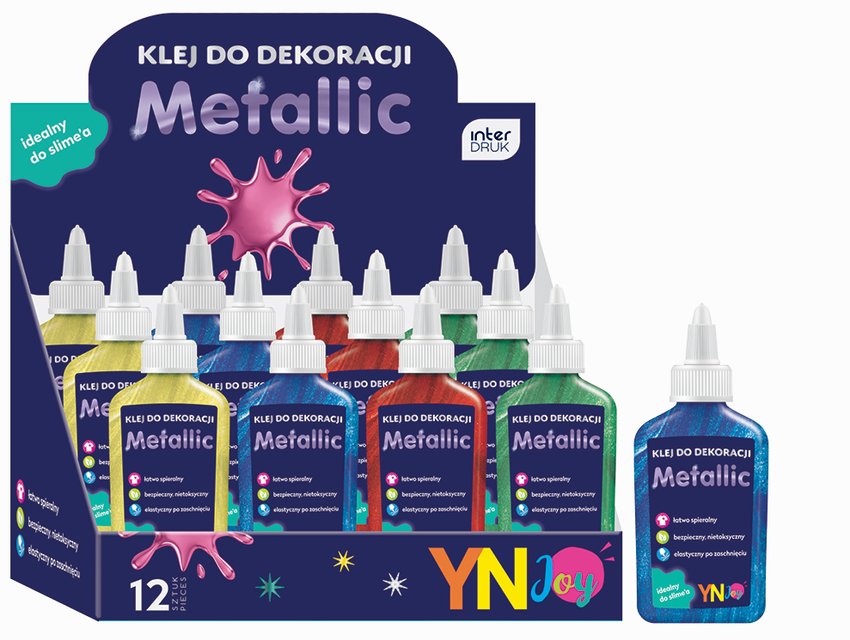 Klej Do Dekoracji 70g Metallic /Interdruk