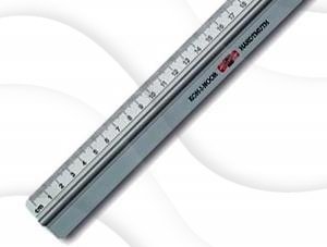 Linijka 100cm Aluminiowa z Uchwytem /K-I-N