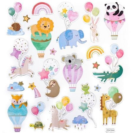 Naklejki Urodzinki 23szt. /DpCraft